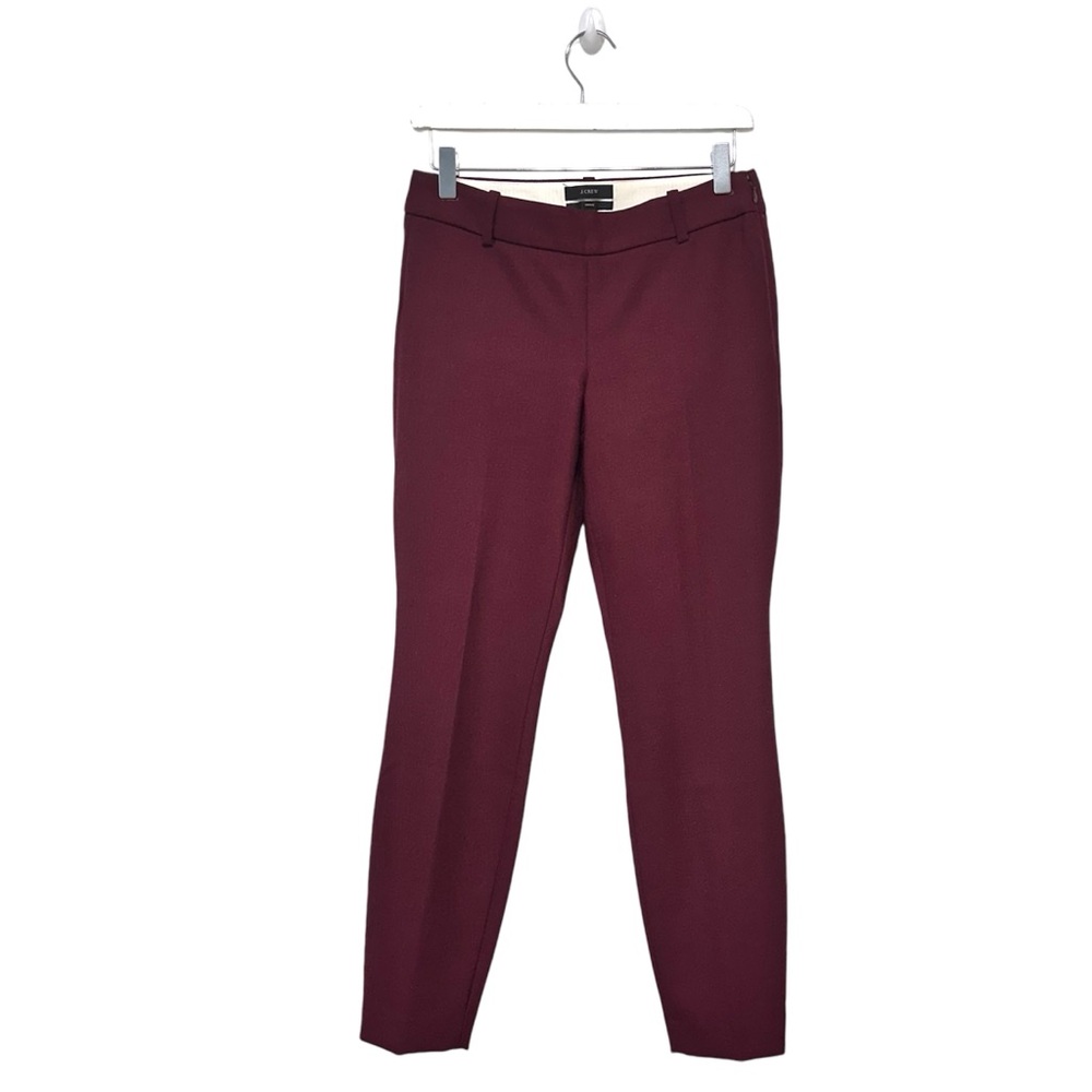 Like New J Crew Maroon Minnie women’s Dress Pants Size 00